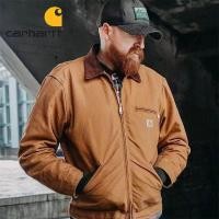 ราคา Carhartt ของแท้ 100 เสื้อแจ็กเก็ตเบสบอล ผ้าฝ้าย บุซับใน แฟชั่นฤดูหนาว สําหรับผู้ชาย และผู้หญิง (22076605864)