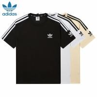 ราคา ADIDAS ปักโลโก้ อาดิดาส 100 ต้นฉบับผ้าฝ้ายแขนสั้น เสื้อยืด คู่เสื้อยืด จุดต่ําสุด เสื้อรอบคอเสื้อยืดผู้ชายท็อปส์ เสื้อยืด สําหรับผู้หญิ (24830147609)
