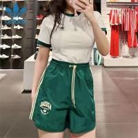 ราคา ปักโลโก ้ Adidas 100 Original Short Pants Jersey Casual Plus Size Beach Cropped Shorts กางเกงบาสเกตบอล Unisex (27703084356)