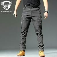 ราคา Eaglade กางเกงคาร์โก้ยุทธวิธี สําหรับผู้ชาย สีเทา Ix9 (25734048277)