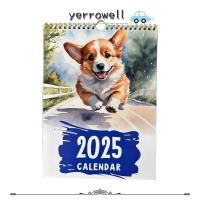 ราคา Yerrowell 2025 ปฏิทิน ปฏิทิน Corgi แขวนกระดาษ ปฏิทินติดผนังที่ทนทาน Home (29259949155)