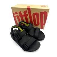 ราคา Fitflop รองเท้าผู้ชาย รุ่น Gogh Moc Mens Water Resistant Back Strap Sandals สีดำ 42 (28657218368)