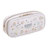 ราคา ซองซิบใส่เครื่องเขียน 2 ซิบ sg UFO SumikkoGurashi ขนาด ประมาณ 90 x 195 x 50 มม กระเป๋าดินสอ (25355125293)