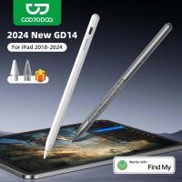 ราคา GOOJODOQ GD14 Stylus For iPad Gen 10 Gen9 8 7 10 9 10 2 Air4 Air5 Air6 Pro 11 13 2024 (29456503531)