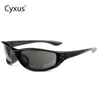 ราคา Cyxus Y2K Non Polarized แว่นตากันแดด UV400 ป้องกัน PC กรอบ PC เลนส์ Anti Glare Shades แว่นตาโลหะกีฬาแว่นตา 1186 (27606607721)