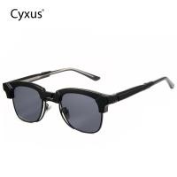 ราคา Cyxus แว่นกันแดดครึ่งกรอบโพลาไรเซอร์ TR กรอบ CP Pin วัดเดินทางกลางแจ้งเหมาะสําหรับผู้ชายและผู้หญิง 1557 (24879194697)
