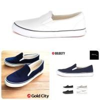ราคา Gold City รองเท้าผ้าใบ รุ่น 1285 สีดำ ดำ ดำ ขาว กรม เทา Size 37 45 (842576217)