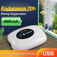 ราคา รุ่นใหม่ พกพา อ๊อกซิเจนปลา ออกซิเจนตู้ปลา หัวชาจต์ USB ปั๊มออกซิเจน เครื่อง ทำ ปั้มออกเจนปลา ปั้มลม (18959566913)