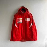 ราคา เสื้อแจ็คเก็ตผ้าร่ม Puma x Ferrari แท้มือสอง100 (27057645504)