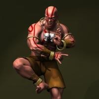 ราคา GK โมเดลสีขาว Dalsim Street Fighter โมเดลรูปเรซินการพิมพ์3มิติโมเดลฝึกสีโมเดลเล่น sg5r สามมิติ (25935609814)