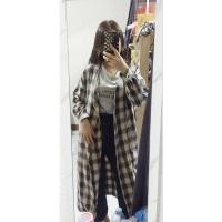 ราคา เสื้อคลุมตัวยาว แฟชั่นลายสก๊อต (23330042250)