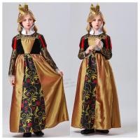 ราคา สาว Alice In Wonderland Red Queen ชุดเด็กคอสเพลย์เวทีเครื่องแต่งกาย Retro Palace เครื่องแต่งกาย (28556858140)