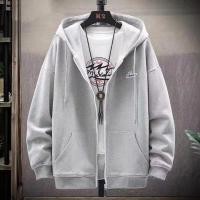 ราคา เสื้อฮู้ดกันหนาว เสื้อคลุมแขนยาว มีซิป มีฮู้ด เนื้อผ้าบางนิ่ม สไตส์เกาหลี (10553882334)
