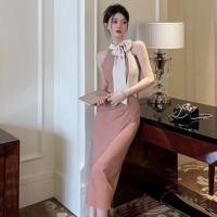 ราคา กระโปรงยาว ผ้าพันคอ ผ้าไหม เอวสูง เข้ารูป สไตล์เกาหลี สําหรับผู้หญิง (21588707287)