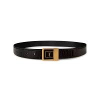 ราคา Top GRADE QUALITY 3 CM 1 1 LA 66 Buckle Belt In Crocodile Embossed Leather With Gift Box (29110095824)