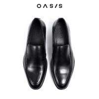 ราคา OASIS Men s Business Shoes รองเท้าหนังสำหรับบุรุษ รองเท้าทางการ รองเท้าใส่ทำงานหนังPU รุ่น AMSH 4518 (27756000945)