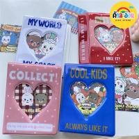 ราคา KHRUALAON สมุดอัลบั้มรูป อัลบั้มภาพ อัลบั้มใส่รูปโพลาลอยด์ สำหรับเก็บโลโมการ์ด 64 ช่อง (29856998484)