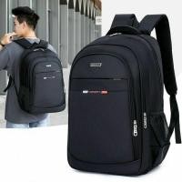 ราคา KHRUALAON กระเป๋าเป้สีดำผู้ชาย แฟชั่น Backpack รุ่น M42 กระเป๋าเป้ (28709120807)