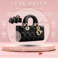 ราคา สติ๊กเกอร์กันรอย อย่างดีที่สุด ยืดหยุ่นสูง คุณภาพเยี่ยมจาก 3M สำหรับกระเป๋ารุ่น Dior LADY D JOY BAG Small (23080424688)