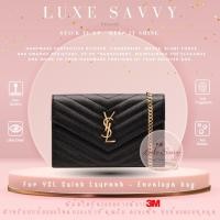 ราคา สติ๊กเกอร์กันรอย ฟิล์มใสกันรอย อย่างดีที่สุด คุณภาพเยี่ยมจาก 3M สำหรับรุ่น YSL Saint Laurent Envelope WOC 9 bag S M (21934913465)