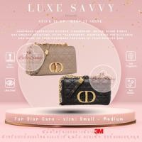 ราคา สติ๊กเกอร์กันรอย ฟิล์มใสกันรอย อย่างดีที่สุด คุณภาพเยี่ยมจาก3M สำหรับกระเป๋ารุ่น Christian Dior Caro size S M 23 ชิ้น (17884717637)