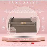 ราคา สติ๊กเกอร์กันรอย อย่างดีที่สุด ยืดหยุ่นสูง คุณภาพเยี่ยมจาก 3M สำหรับกระเป๋ารุ่น Hermes Kelly Wallet TOGO (23880020430)