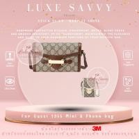 ราคา สติ๊กเกอร์กันรอย อย่างดีที่สุด ยืดหยุ่นสูง คุณภาพเยี่ยมจาก 3M สำหรับรุ่น Gucci Horsebit 1955 Mini Phone bag (23854454485)