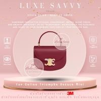 ราคา สติ๊กเกอร์กันรอย อย่างดีที่สุด ยืดหยุ่นสูง คุณภาพเยี่ยมจาก 3M สำหรับกระเป๋ารุ่น Celine TRIOMPHE Besace Mini bag (18484085638)