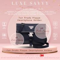 ราคา สติ๊กเกอร์กันรอย อย่างดีที่สุด ยืดหยุ่นสูง คุณภาพเยี่ยมจาก 3M สำหรับกระเป๋ารุ่น Prada Plaque Smartphone Hold (26850444351)