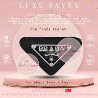 ราคา สติ๊กเกอร์กันรอย อย่างดีที่สุด ยืดหยุ่นสูง คุณภาพเยี่ยมจาก 3M สำหรับ Prada Brooch Logo only (28600444499)