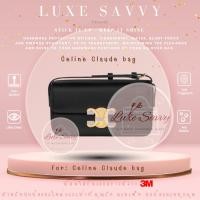 ราคา สติ๊กเกอร์กันรอย อย่างดีที่สุด ยืดหยุ่นสูง คุณภาพเยี่ยมจาก 3M สำหรับ Celine Claude bag Full set รวมตัวเผื่อเสีย (27109054705)