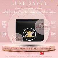 ราคา ฟิล์มกันรอย สติ๊กเกอร์กันรอย For Celine Compact wallet in Thriomphe อย่างดีที่สุดจาก 3M Pcs set With spare set (19296627309)