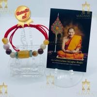 ราคา กำไลหินด้ายแดง หลวงปู่มหาศิลา พระราชวัชรธรรมโสภณ ศิลา สิริจนฺโท รับประกันแท้จากวัด (26353069498)