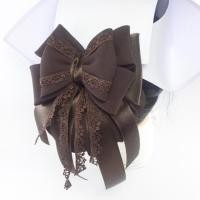 ราคา โบว์ติดผม กิฟติดผม เนตติดผม แฮร์พรีท โบว์ผูกผม คาดผม snood net bun (826962285)