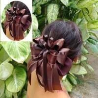 ราคา โบว์ โบว์ติดผม เนตติดผม แฮร์พรีท hair pin hair clip snoods net (837920550)
