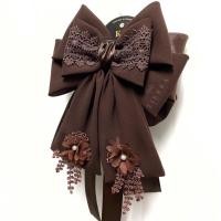 ราคา โบว์ติดผม เน็ตติดผม แฮร์พีช (1245105034)