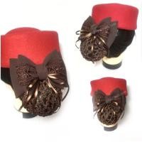 ราคา โบว์ติดผม เนต bow bun snood net ติดผม แฮร์พรีท กิฟติดผม โบว์ผูกผม snoods net (737526011)