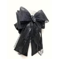 ราคา Bow โบว์ติดผม กิ๊บติดผม เน็ตติดผม แฮร์พรีท โบว์ผูกผม โบว์ติดผม (913741684)