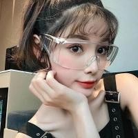 ราคา แว่นแฟชั่น กันน้ำได้ ใส่เล่นน้ำสงกรานต์ แบบใส (25017252840)