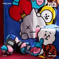 ราคา BT21 Basic Group Blanket ผ้าห่ม BT21 (21871880867)