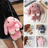 ราคา ตุ๊กตากระต่ายกระเป๋าปุยกระต่ายกระเป๋ากระต่ายน่ารักเลียนแบบเร็กซ์ขนกระต่ายกระเป๋าตุ๊กตากระต่ายกระเป๋าโซ่กระเป๋าสะพายข้างกระต่าย (28954215743)