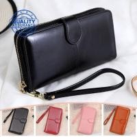 ราคา Simple Casual Long Wallet Pu Womens Wallet กระเป๋าสตางค์ความจุขนาดใหญ่ Y9h3 (28409653785)