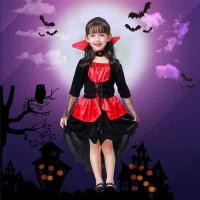 ราคา ชุดคอสเพลย์ ชุดคอสเพลย์อนิเมะ ชุดฮาโลวีนสำหรับเด็กชุดการแสดงแม่มดกระโปรงแม่มดเด็กหญิงคอสเพลย์สยองขวัญแต่งตัวเครื่องแต่งกายแวมไพร์ (26159969939)