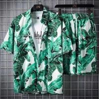 ราคา ชุดไปทะเล ชุดไปทะเล ครอบครัว ชุดชายหาดฮาวายเสื้อเชิ้ตแขนสั้นพิมพ์ลายบุคลิกภาพสำหรับผู้ชายและผู้หญิงกางเกงขาสั้นวันหยุดพักผ่อนริมทะเลเสื้อเชิ้ตลายดอกไม้สำหรับผู้ชาย (25567575012)