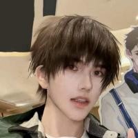 ราคา wig ผมปลอม วิกผม Wu Xie ชายผมสั้น เวอร์ชั่นเกาหลี หน้าม้าหักหล่อ cos (24031899712)