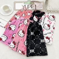 ราคา Yupei กางเกงนอน การ์ตูนน่ารักนุ่มชุดนอนกางเกงขาสั้น Kawaii Sanrio Hello Kitty สบายผู้หญิงกางเกงขาสั้นสําหรับผู้หญิง (28558484371)