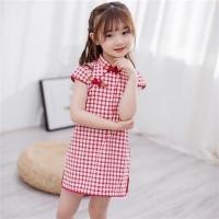 ราคา สาว กี่เพ้า เด็กฝ้ายยืด กี่เพ้า หญิงเสื้อคลุมทารกสาวน้อยสไตล์จีนชุด9 6 (29210433208)