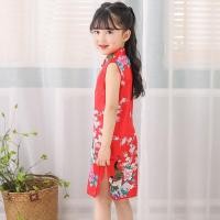 ราคา เด็ก กี่เพ้า ชุดเจ้าหญิงแขนสั้นเสื้อผ้าเด็กหญิง บาง พอดี ชุดสไตล์จีนเครื่องแต่งกายโบราณสาวที่สง่างาม กี่เพ้า 9 (29110433140)