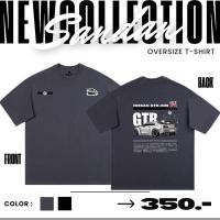 ราคา Sandan Oversize T Shirt Cotton100 เสื้อยืดทรง Oversize ของแท้ ลาย GTR (22256960457)