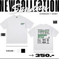 ราคา Sandan Oversize T Shirt Cotton100 SANDANSTYLE เสื้อยืดทรง Oversize ของแท้ (21693863105)